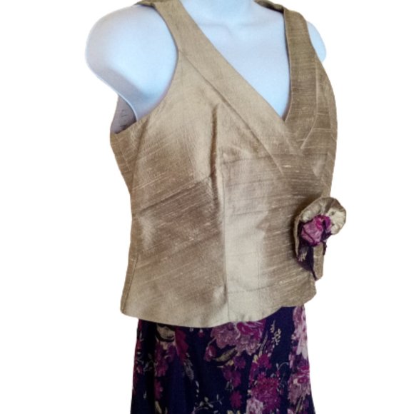 Vintage Floral Skirt Set Size Medium - Picture 2 of 5